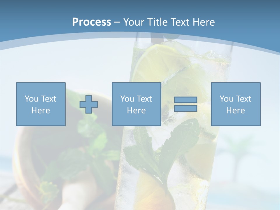 Ice Food Non PowerPoint Template