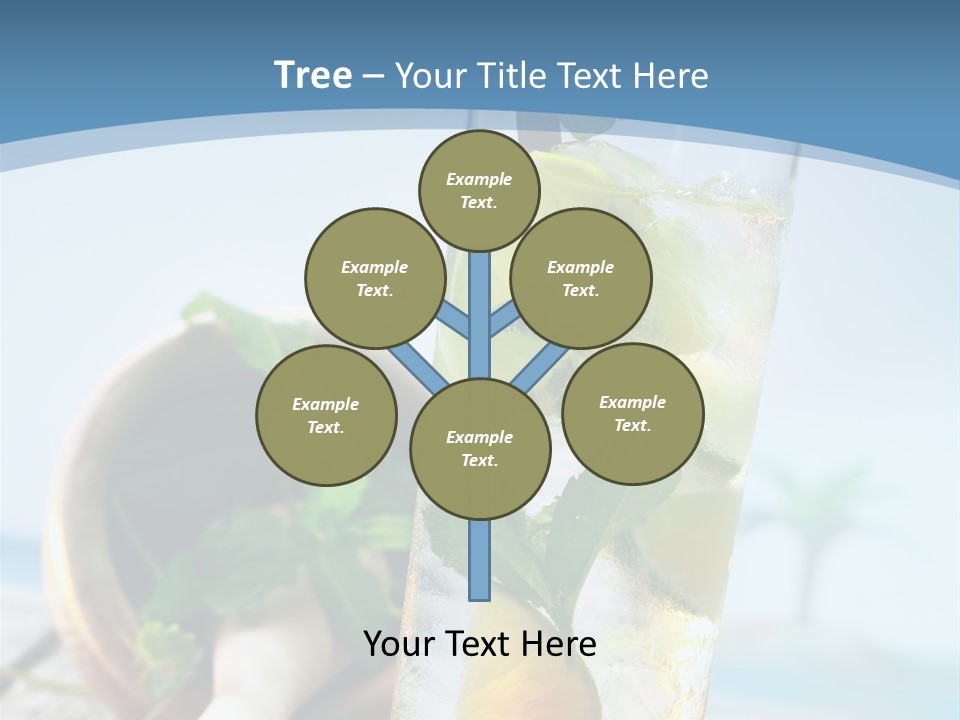 Ice Food Non PowerPoint Template