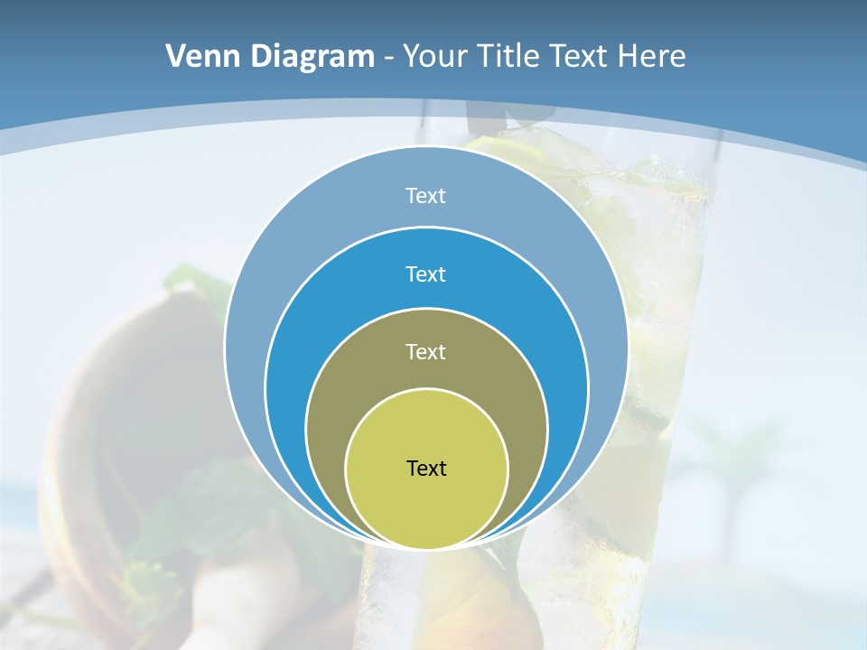 Ice Food Non PowerPoint Template