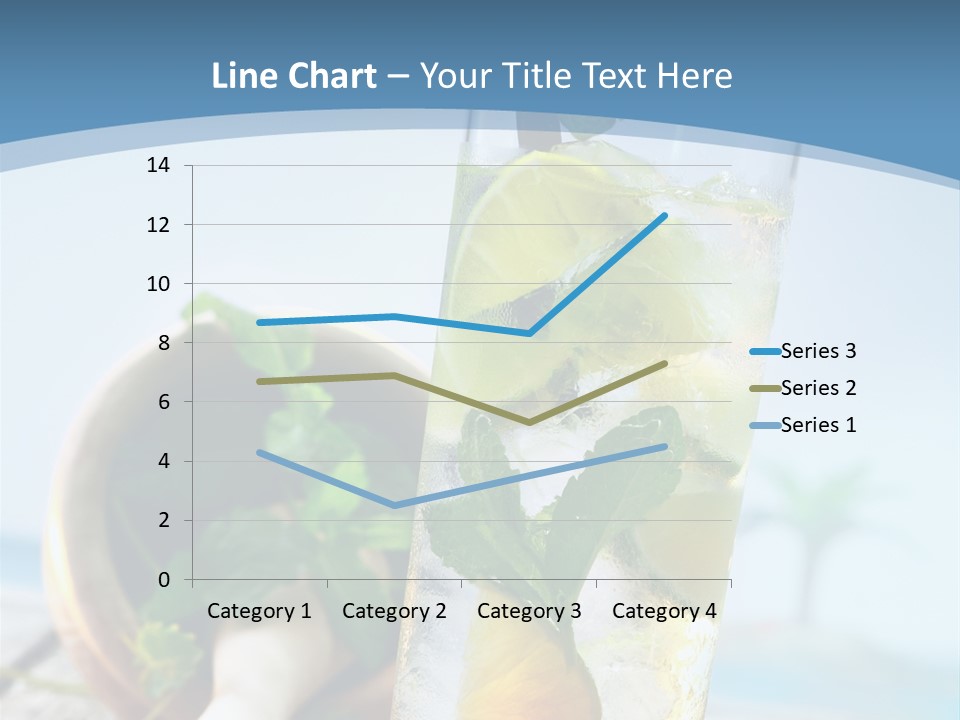 Ice Food Non PowerPoint Template