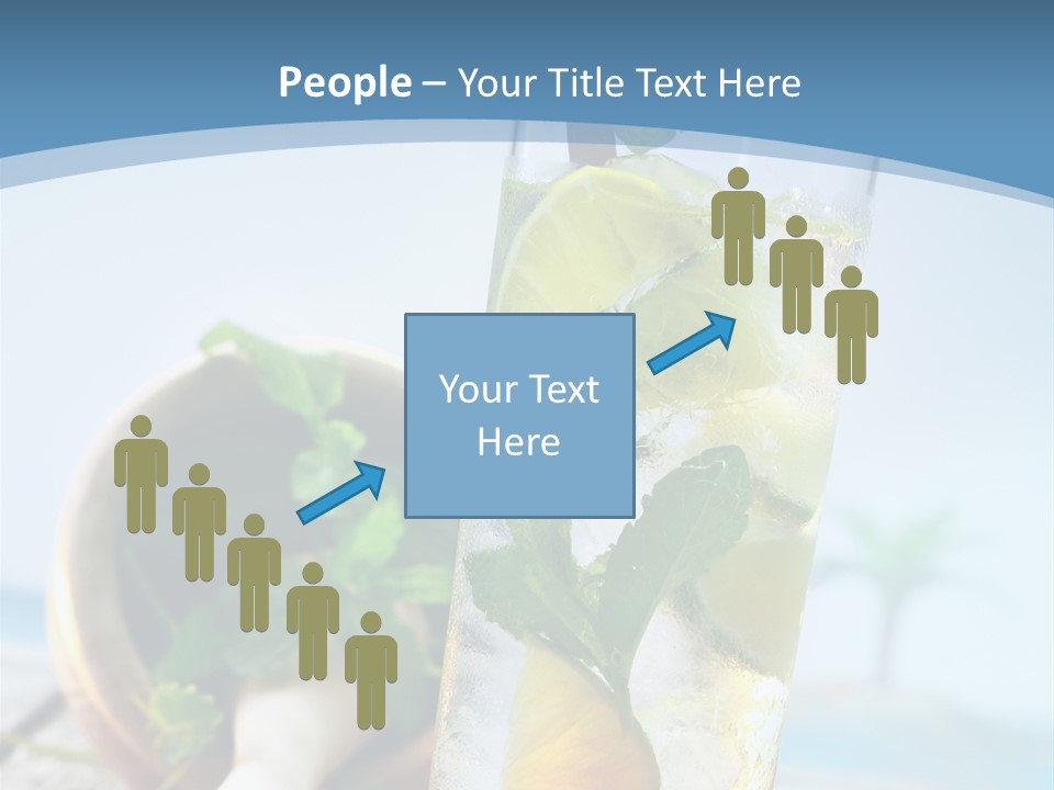 Ice Food Non PowerPoint Template