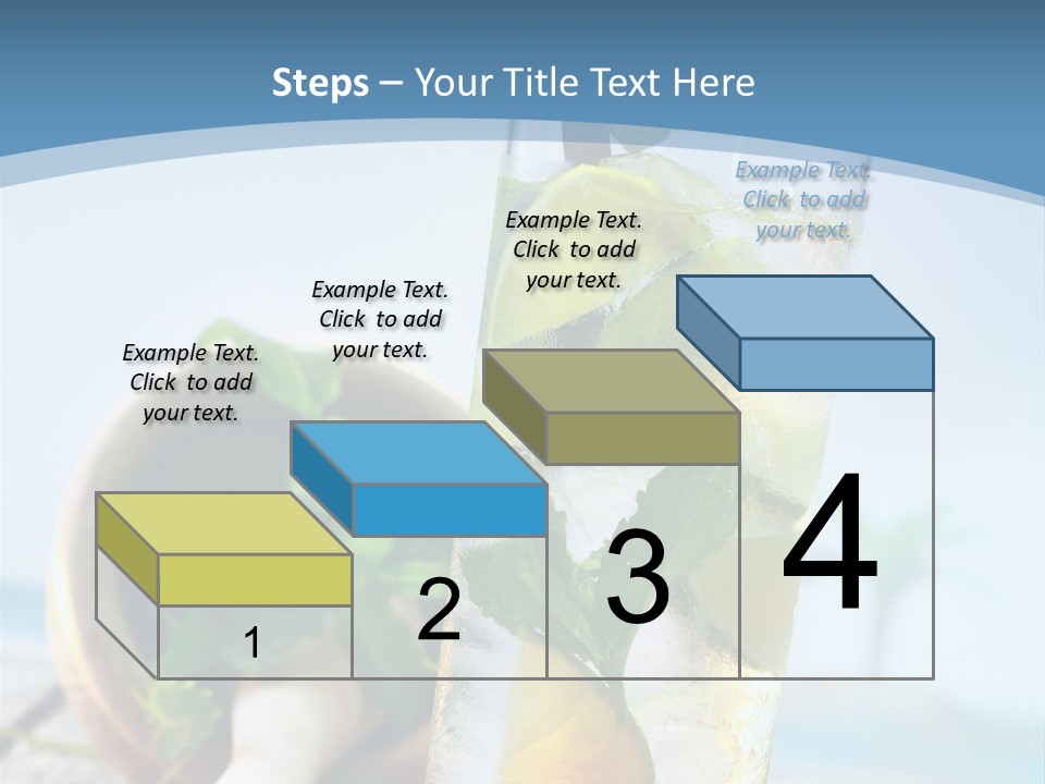 Ice Food Non PowerPoint Template