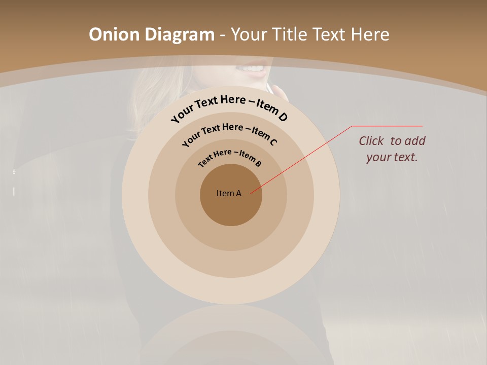 Outdoor Model Thoughtful PowerPoint Template