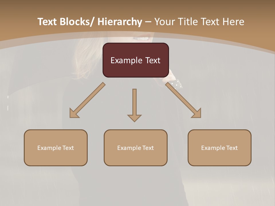 Outdoor Model Thoughtful PowerPoint Template