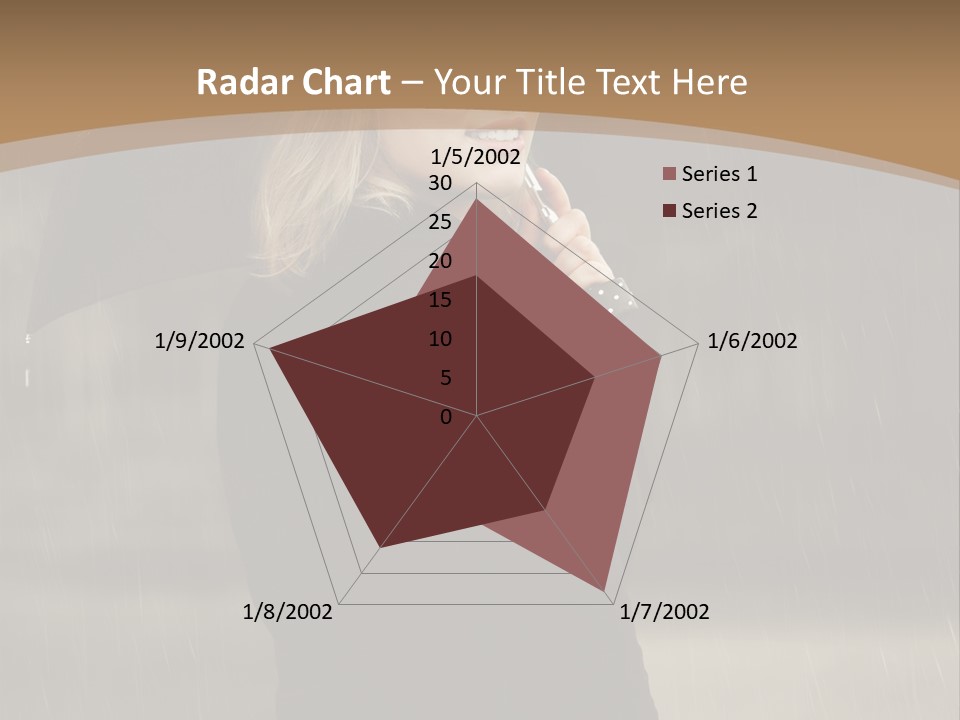 Outdoor Model Thoughtful PowerPoint Template