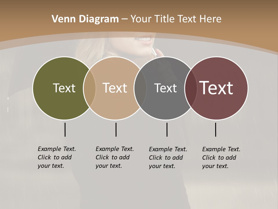 Outdoor Model Thoughtful PowerPoint Template