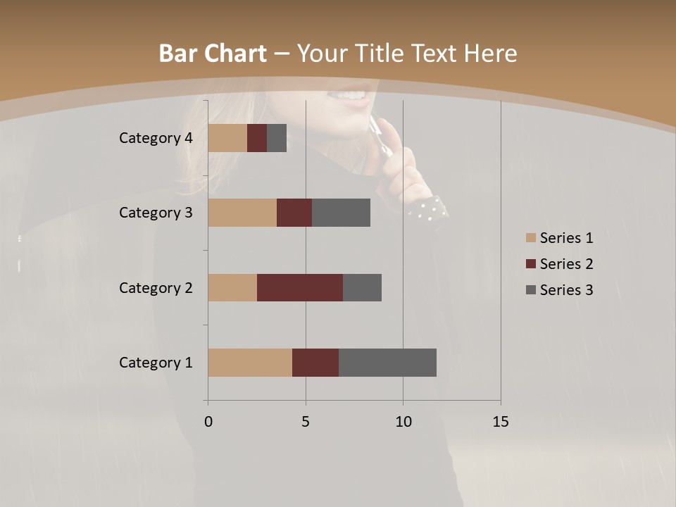 Outdoor Model Thoughtful PowerPoint Template