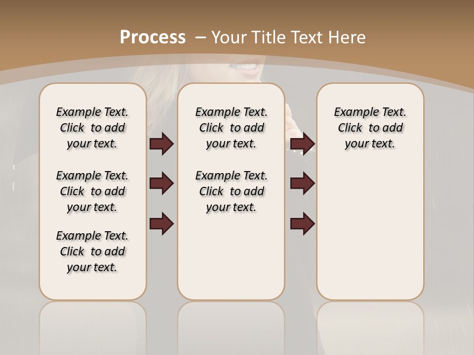 Outdoor Model Thoughtful PowerPoint Template
