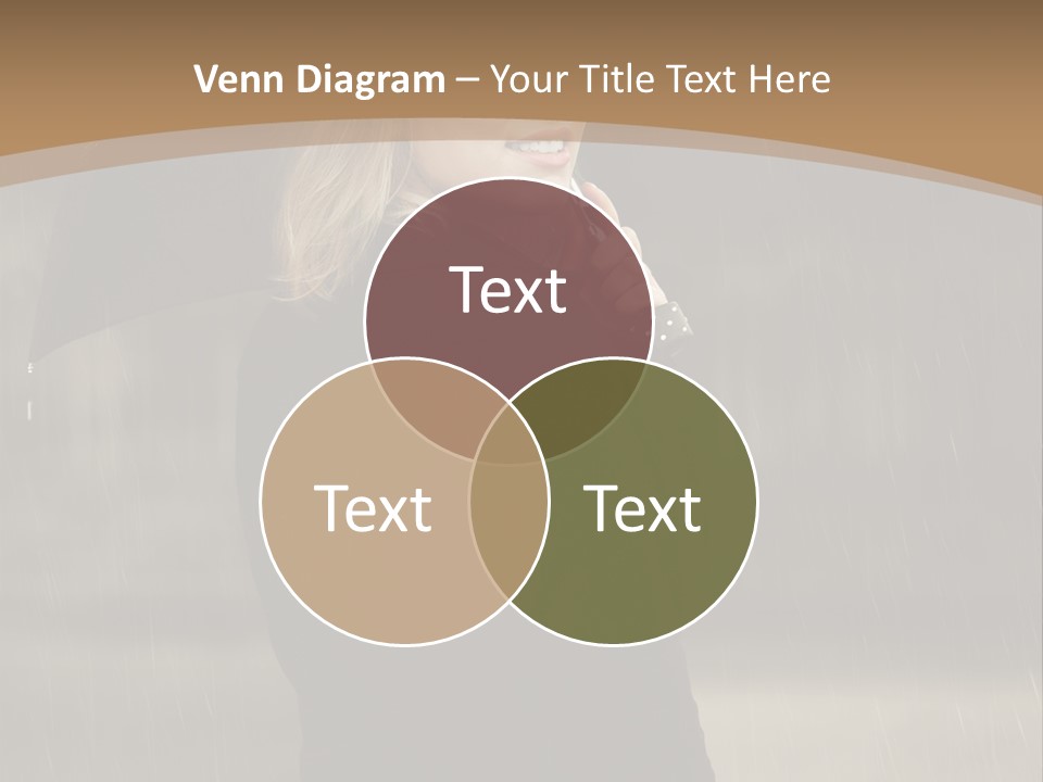 Outdoor Model Thoughtful PowerPoint Template