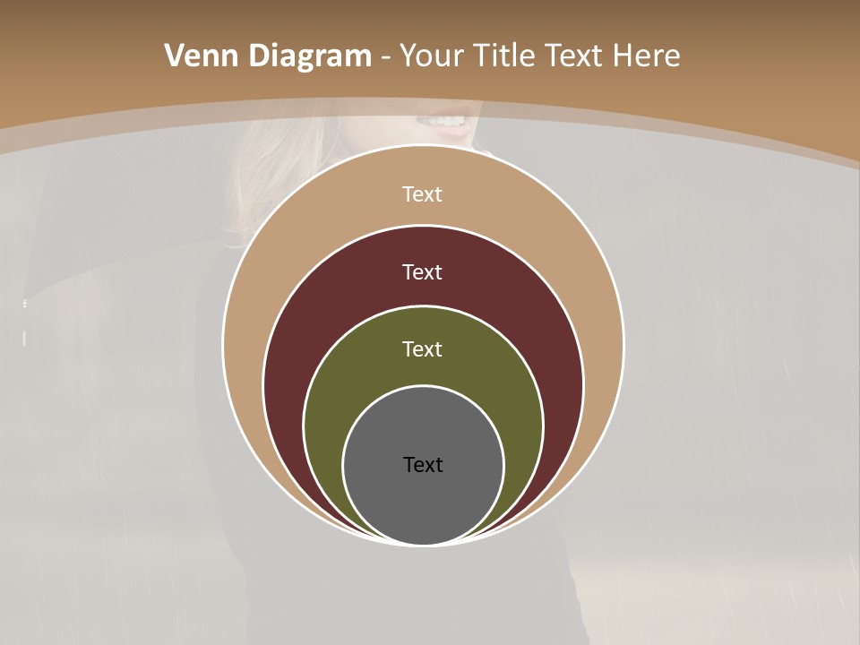 Outdoor Model Thoughtful PowerPoint Template