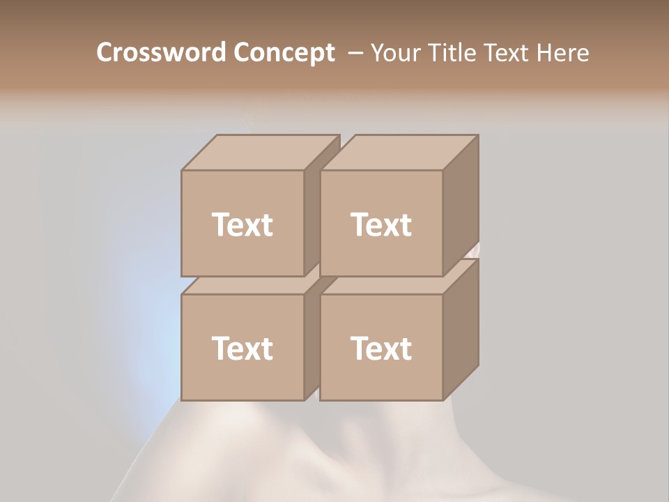 Seductive Sensual Eyes PowerPoint Template