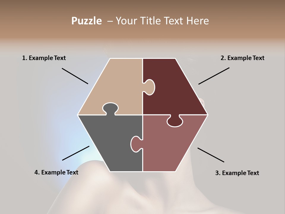 Seductive Sensual Eyes PowerPoint Template