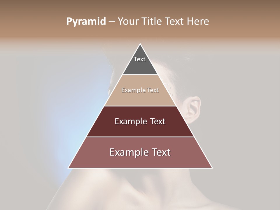 Seductive Sensual Eyes PowerPoint Template