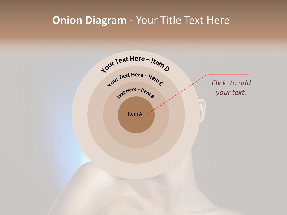 Seductive Sensual Eyes PowerPoint Template