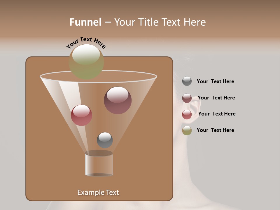 Seductive Sensual Eyes PowerPoint Template