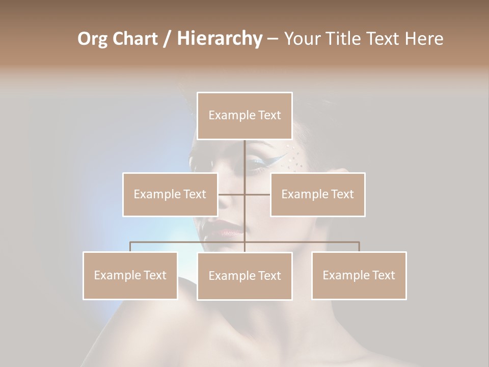Seductive Sensual Eyes PowerPoint Template