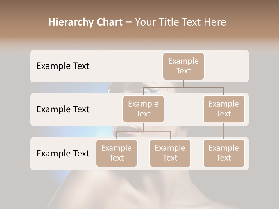 Seductive Sensual Eyes PowerPoint Template