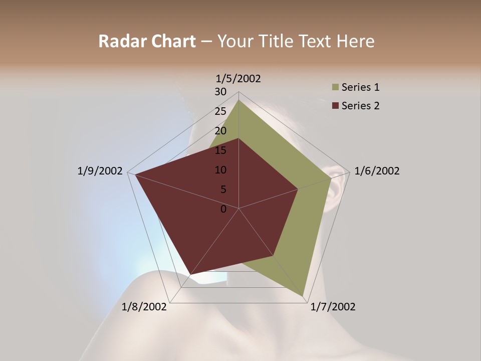 Seductive Sensual Eyes PowerPoint Template
