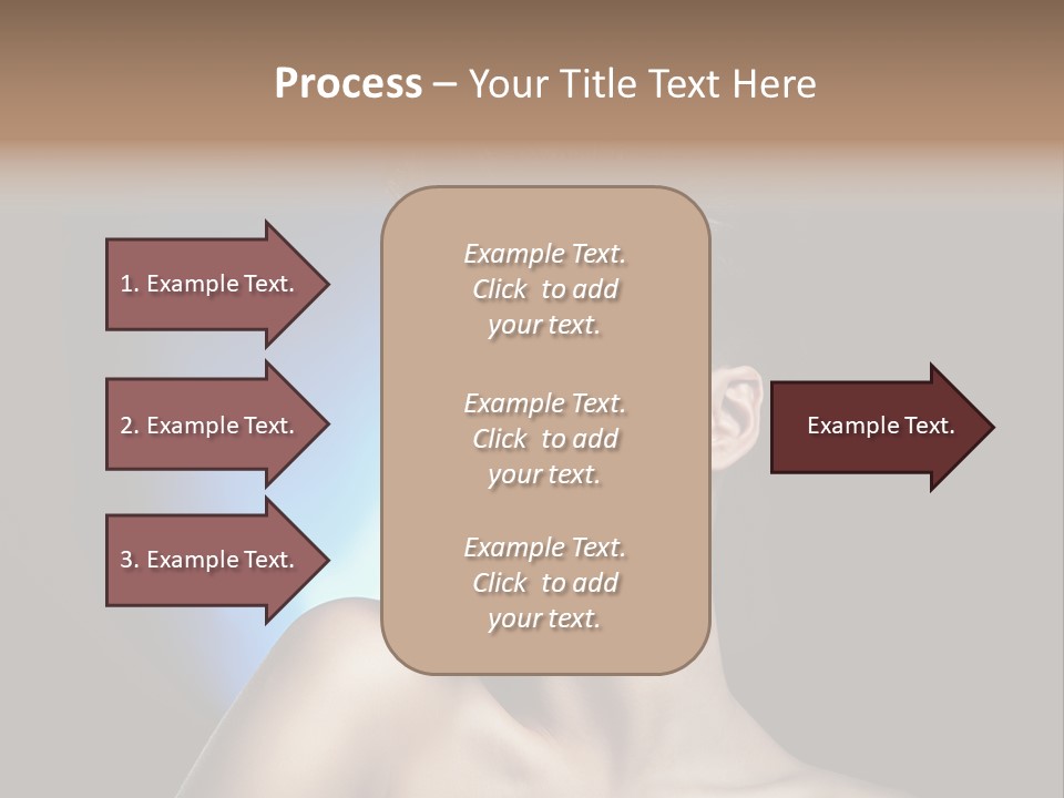 Seductive Sensual Eyes PowerPoint Template