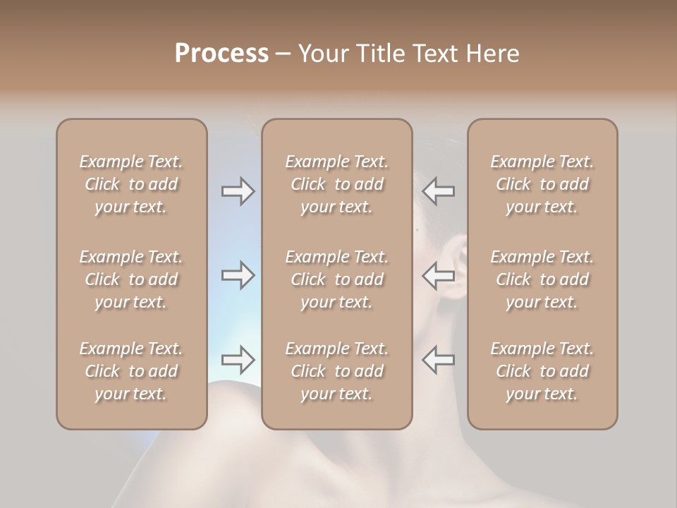 Seductive Sensual Eyes PowerPoint Template