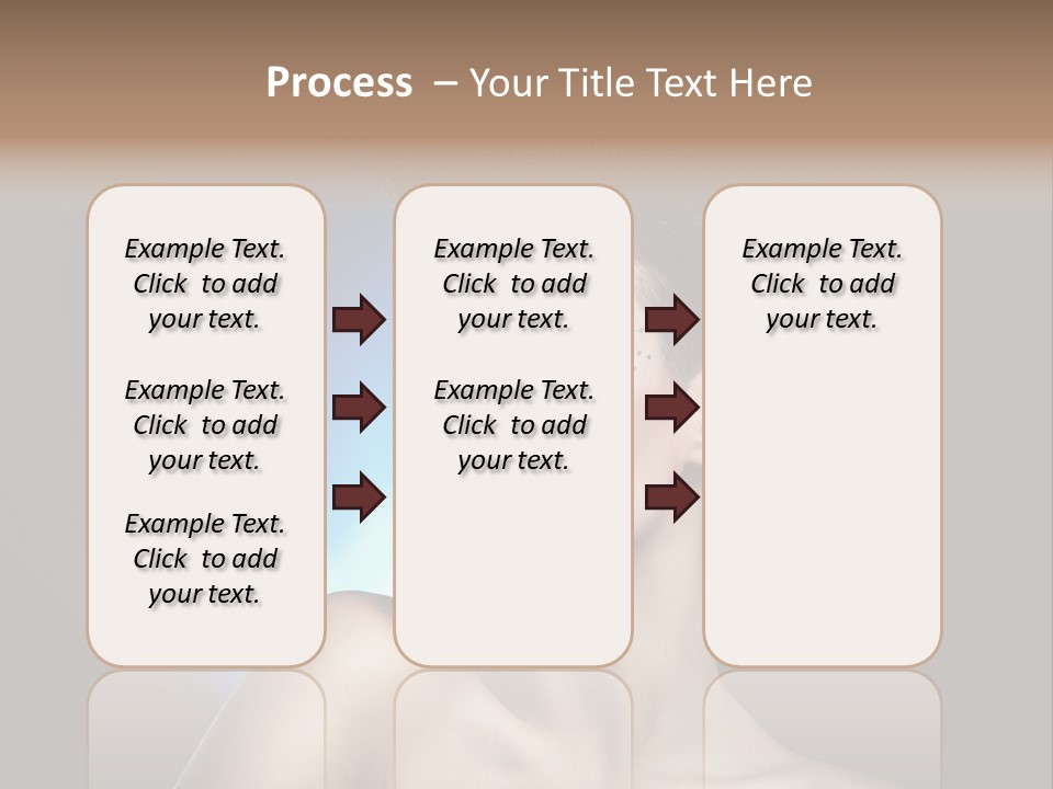 Seductive Sensual Eyes PowerPoint Template