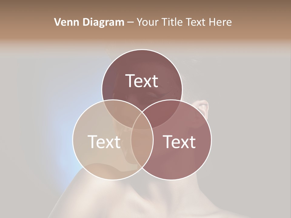 Seductive Sensual Eyes PowerPoint Template