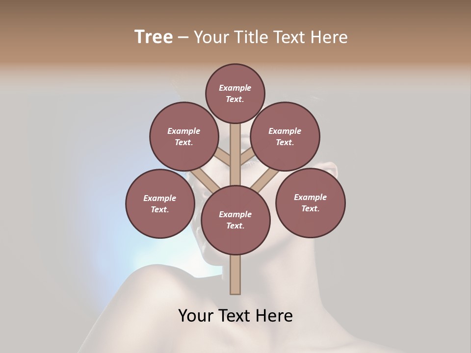 Seductive Sensual Eyes PowerPoint Template