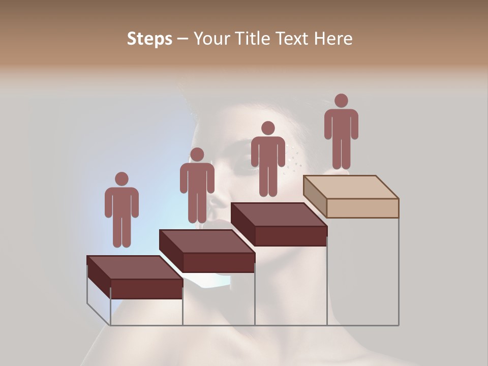 Seductive Sensual Eyes PowerPoint Template