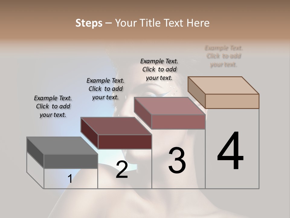 Seductive Sensual Eyes PowerPoint Template