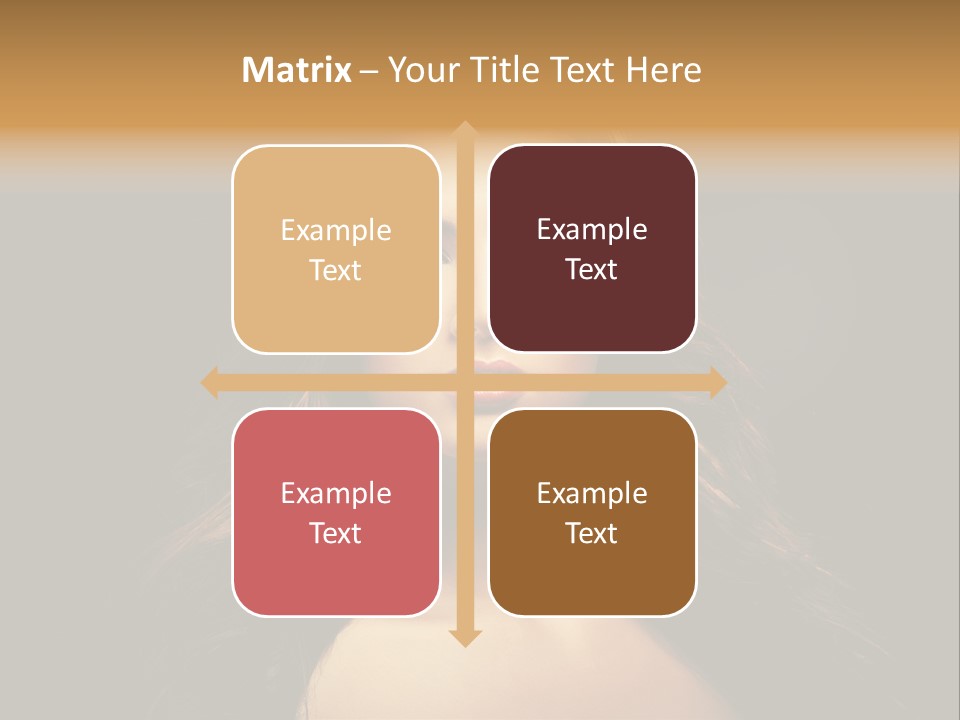 Human Female Y PowerPoint Template