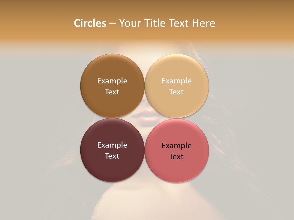 Human Female Y PowerPoint Template