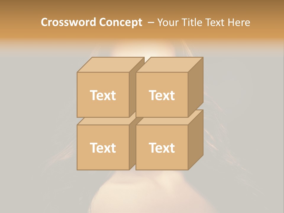 Human Female Y PowerPoint Template