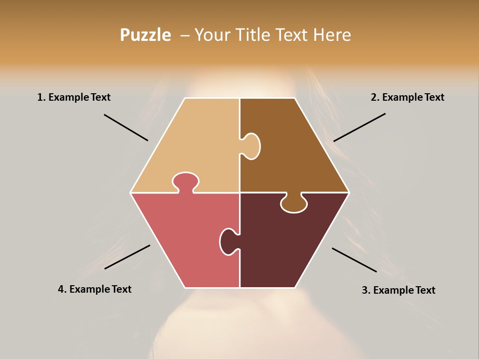 Human Female Y PowerPoint Template