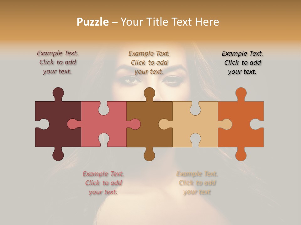 Human Female Y PowerPoint Template