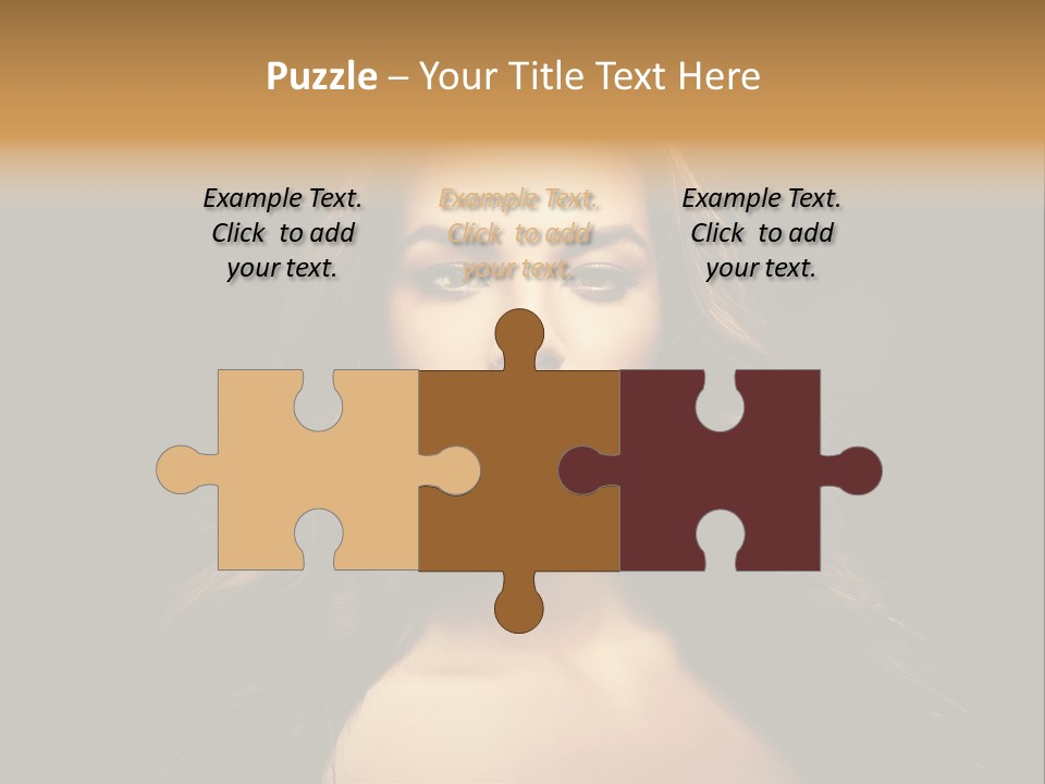 Human Female Y PowerPoint Template