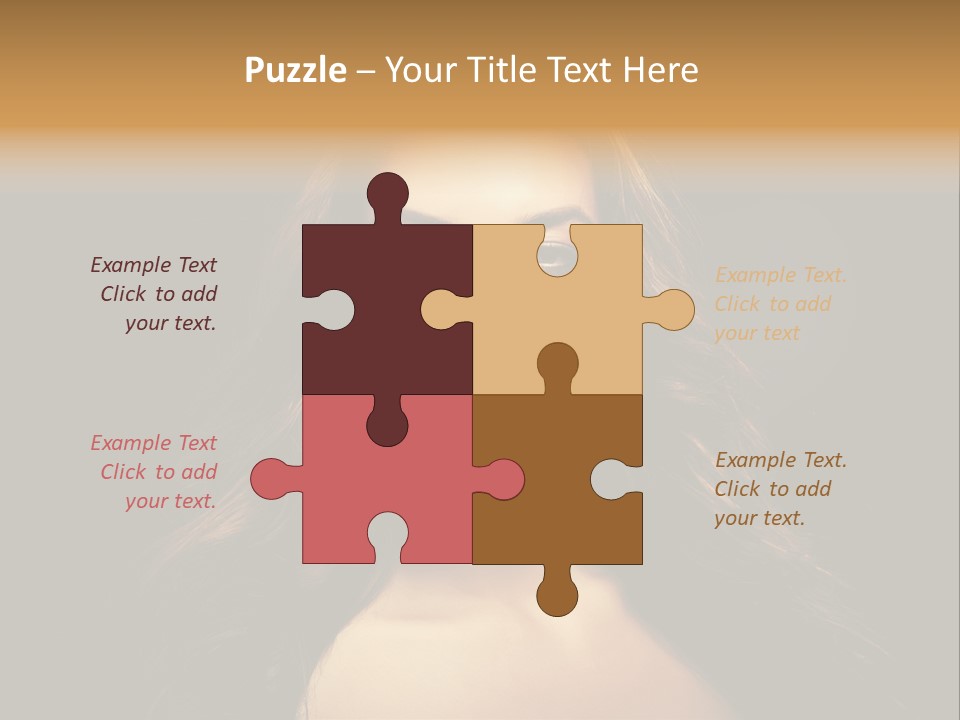 Human Female Y PowerPoint Template