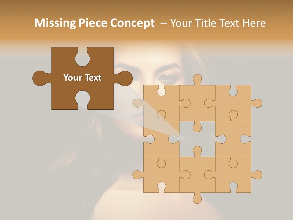 Human Female Y PowerPoint Template