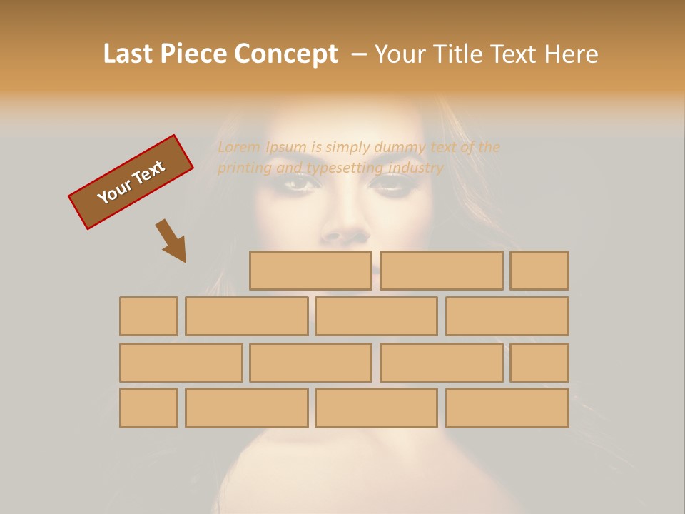 Human Female Y PowerPoint Template