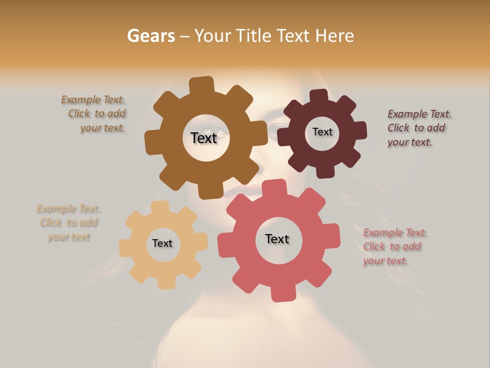 Human Female Y PowerPoint Template