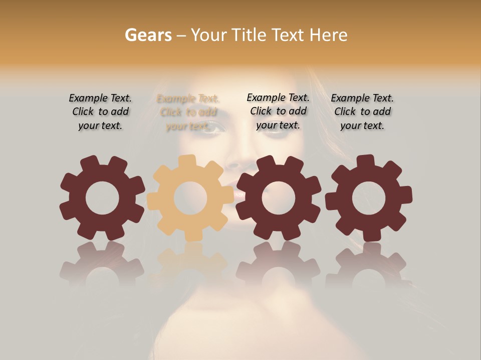 Human Female Y PowerPoint Template