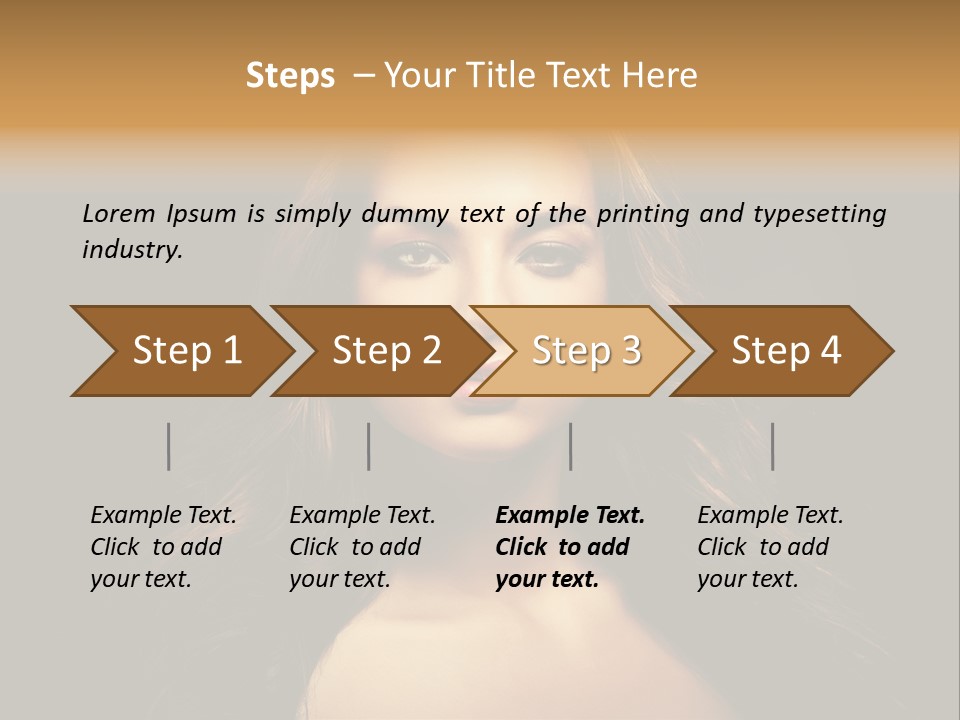 Human Female Y PowerPoint Template