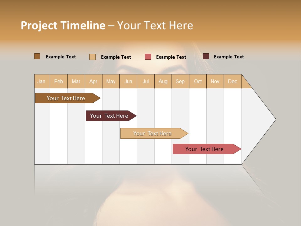 Human Female Y PowerPoint Template