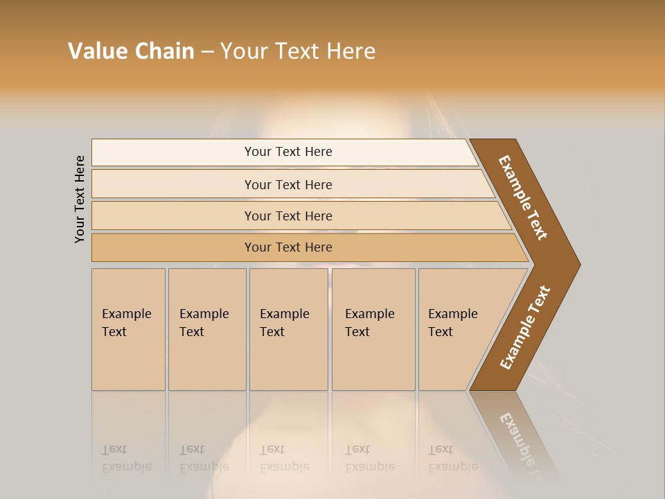 Human Female Y PowerPoint Template