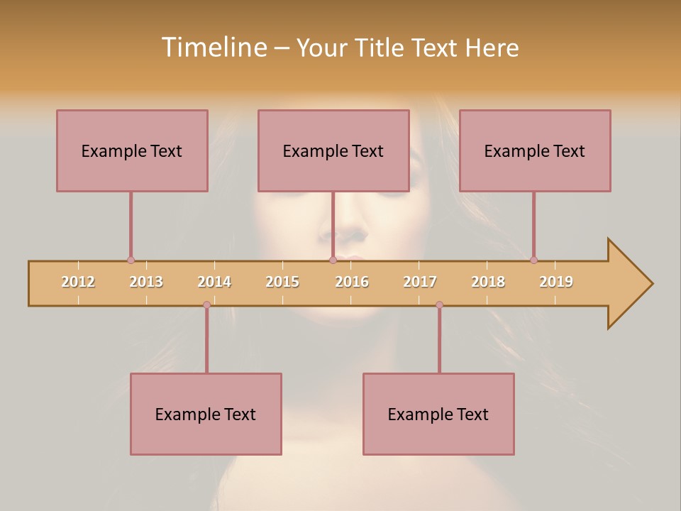 Human Female Y PowerPoint Template
