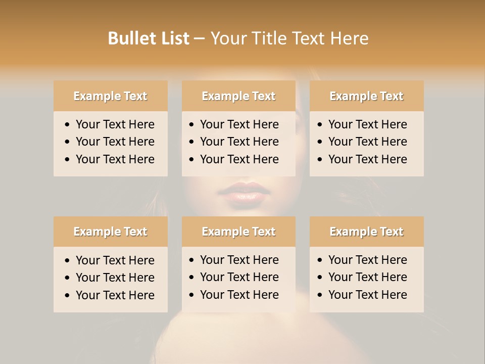 Human Female Y PowerPoint Template