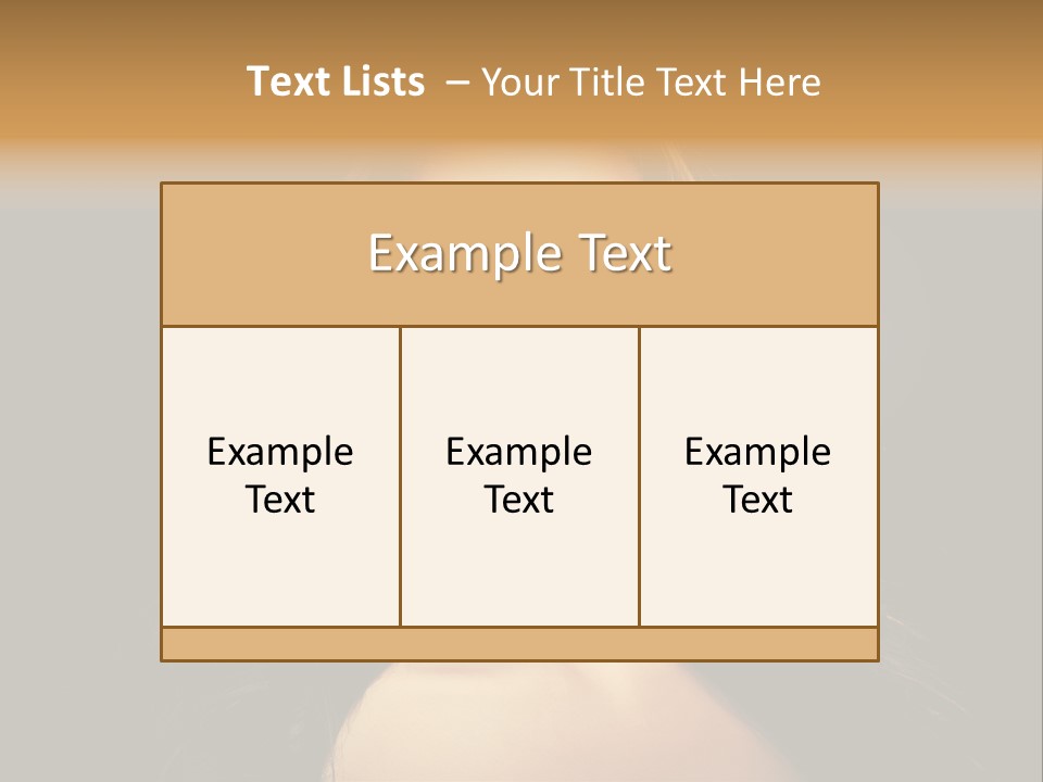 Human Female Y PowerPoint Template