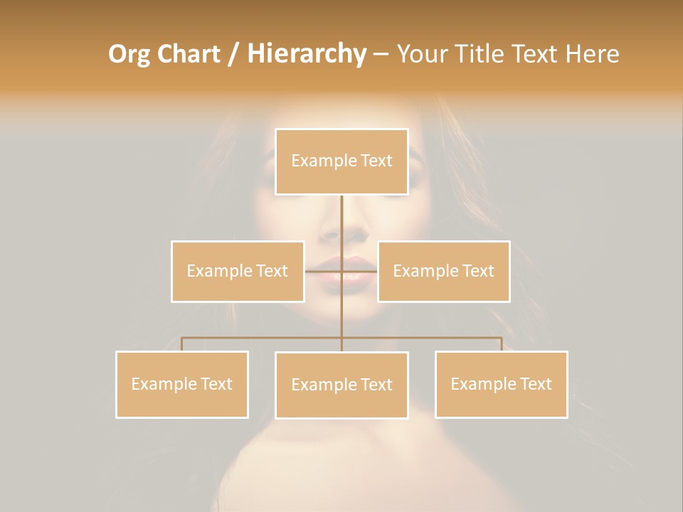 Human Female Y PowerPoint Template