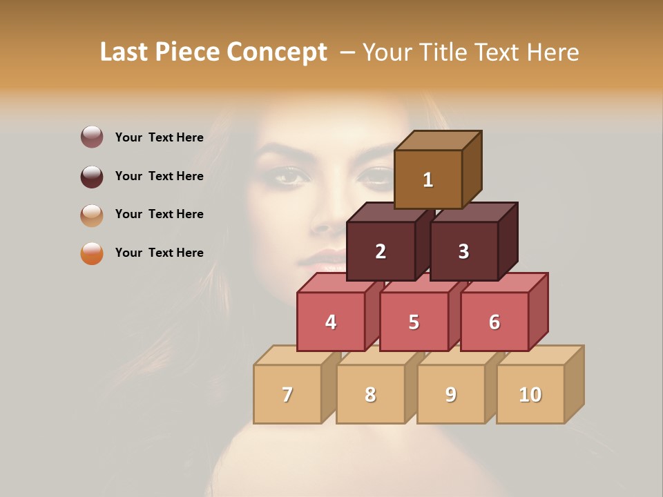 Human Female Y PowerPoint Template