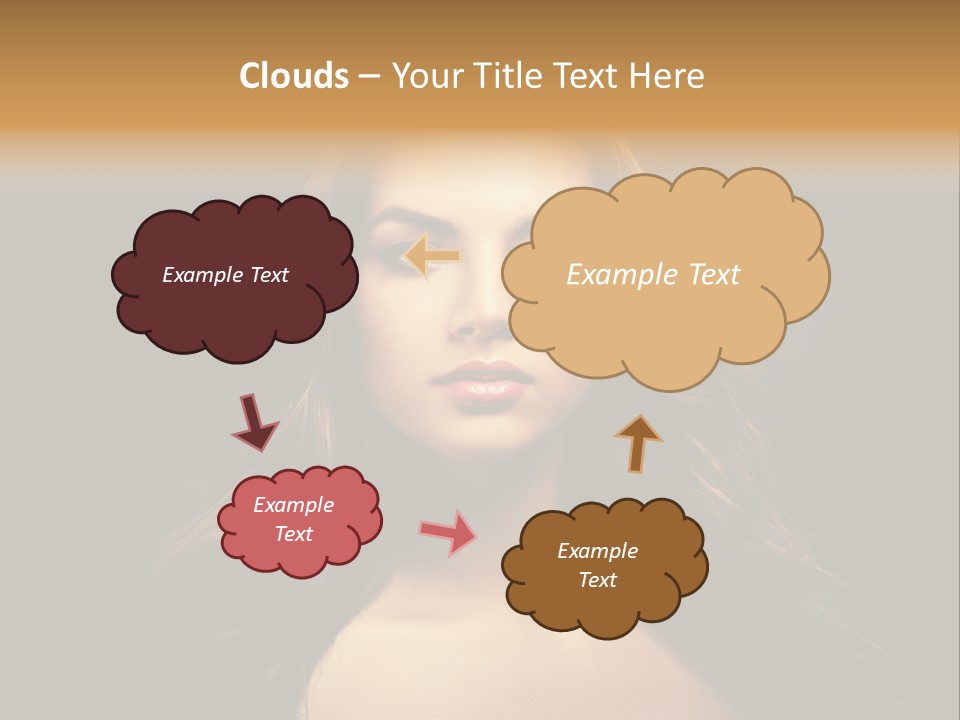 Human Female Y PowerPoint Template