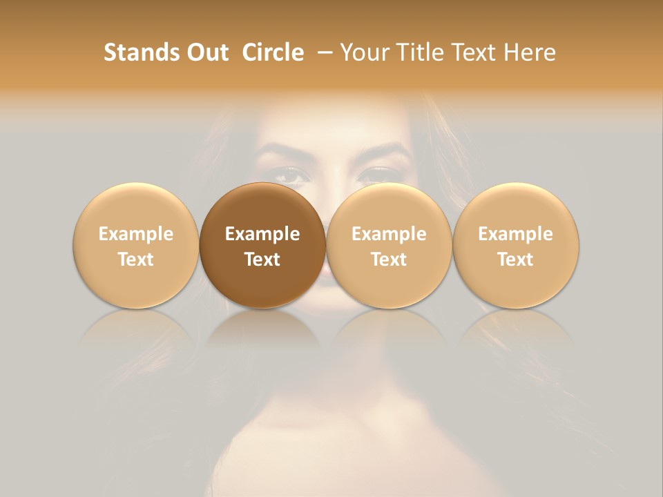 Human Female Y PowerPoint Template